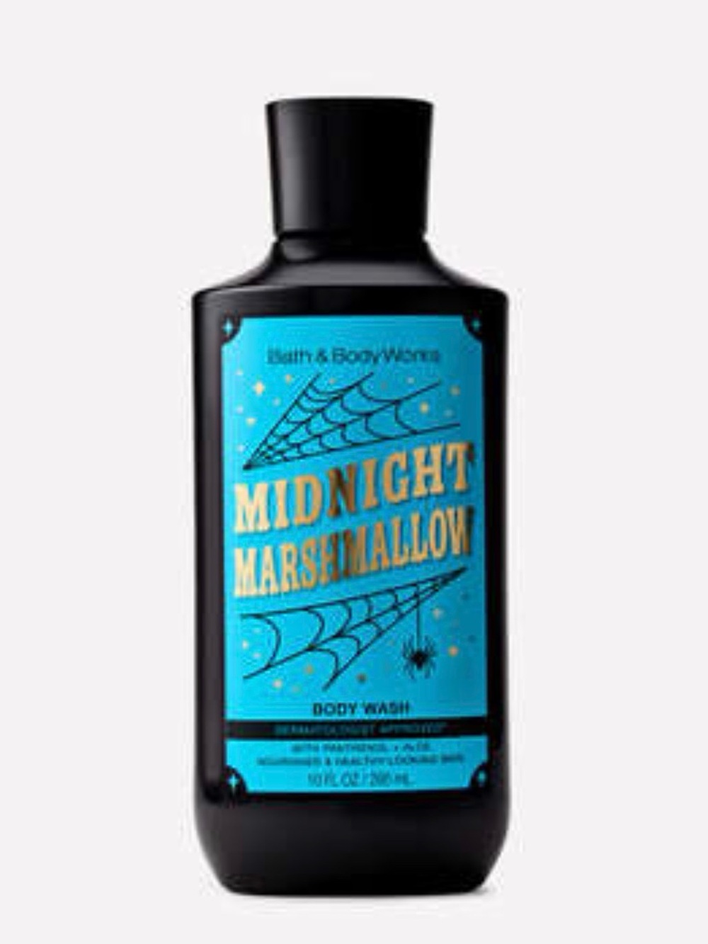 Bath & Body Works Midnight Marshmallow Body Wash - Black with Blue Label